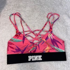 Vs Pink Ultimate Strappy Racerback Sports Bra